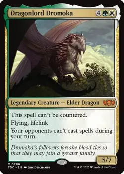 Dragonlord Dromoka [Tarkir: Dragonstorm Commander] Magic MTG - Image 1