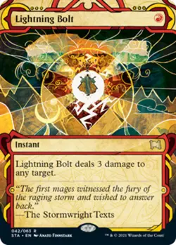 1x Lightning Bolt - Strixhaven: Mystical Archives - Near Mint, English - MTG! - Image 1