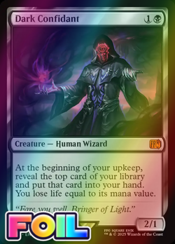 x1 Dark Confidant FOIL FIN Final Fantasy MTG 94 M/NM 1x - Image 1