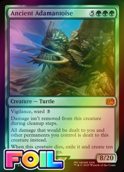 x1 Ancient Adamantoise FOIL FIN Final Fantasy MTG 172 M/NM 1x - Image 1