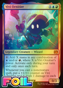 x1 Vivi Ornitier FOIL FIN Final Fantasy MTG 248 M/NM 1x - Image 1