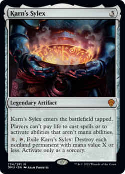 mtg magic Karn's Sylex ENGLISH sylex de karn brother's war 3 available - Image 1