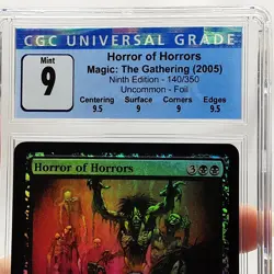 MTG - 9th Edition - Horror of Horrors - Foil - Graded - CGC 9 - Image 3