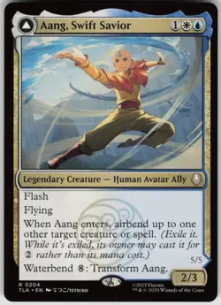 MTG Aang, Swift Savior Normal NM Avatar: The Last Airbender Magic 204 - Image 1