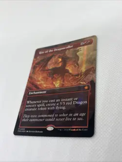 Rite of the Dragoncaller (Borderless) (Mana Foil) Foundations Foil - Image 5