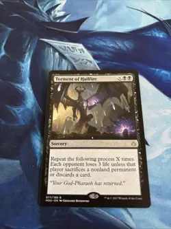 Torment of Hailfire -Near Mint/Light play [MTG] read description please! - Image 2