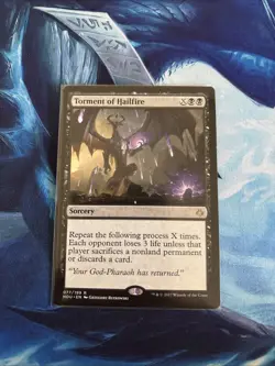 Torment of Hailfire -Near Mint/Light play [MTG] read description please! - Image 4