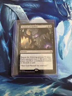 Torment of Hailfire -Near Mint/Light play [MTG] read description please! - Image 5