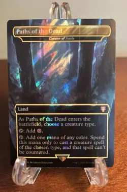 MTG Surge Foil Paths of the Dead Cavern of Souls Lord Of The Rings LOTR LP - Image 1