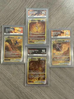 Crown Zenith Gold Set ACE 10 Giratina GG69 Arceus GG70 Palkia GG67 Dialga GG68 - Image 1