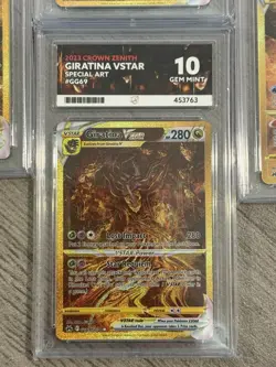 Crown Zenith Gold Set ACE 10 Giratina GG69 Arceus GG70 Palkia GG67 Dialga GG68 - Image 2