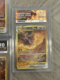 Crown Zenith Gold Set ACE 10 Giratina GG69 Arceus GG70 Palkia GG67 Dialga GG68 - Image 5