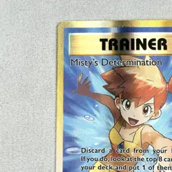 Misty's Determination 108/108 XY Evolutions Full Art Trainer Holo Pokemon TCG NM - Image 4