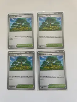 Forest of Vitality (117/132) x4 - Mega Evolutions - Pokemon TCG - NM - Image 4