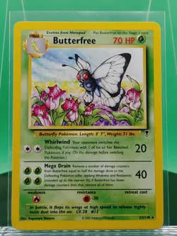 Butterfree 21/110 Legendary Collection Non Holo Rare 2002 English Pokemon WoTC - Image 1