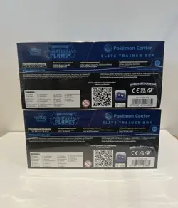 Pokemon TCG Phantasmal Flames Pokemon Center Elite Trainer Box (X2) - New Sealed - Image 5