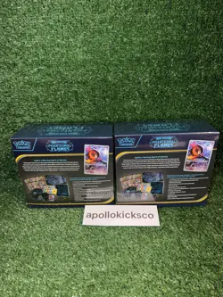 x2 Pokemon TCG Phantasmal Flames Pokemon Center ETB Elite Trainer Box - Image 4