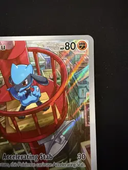 Riolu | Mega Evolutions | 010 | ETB Promo Pokemon Center Stamped TCG - Image 2
