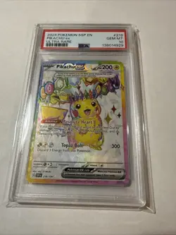 Pokemon Pikachu EX Surging Sparks #219/191 SV08 Gem Mint PSA 10 - Image 1