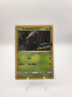 Pokemon 2019 Bulbasaur Detective Pikachu SM198 Stamped - Image 1