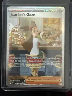 Pokemon TCG Jasmine's Gaze 245/191SV08: Surging Sparks NM Condition - Image 1