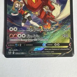 Pokemon TCG Blaziken V TG14/TG30 Silver Tempest Trainer Gallery Ultra Rare NM - Image 3