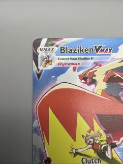2022 Pokemon TCG Blaziken VMAX Silver Tempest Trainer Gallery TG15/TG30 - Image 2