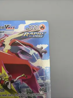 2022 Pokemon TCG Blaziken VMAX Silver Tempest Trainer Gallery TG15/TG30 - Image 3