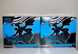 Pokemon Black Bolt Elite Trainer Box ETB Set of 2 NEW IN HAND - Image 1