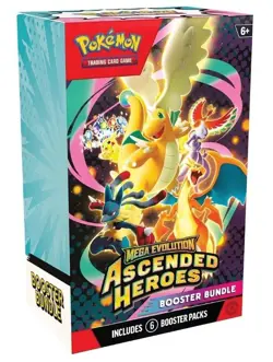 PRE SALE Mega Evolution Ascended Heroes Booster Bundle Lot of 4 PRE SALE - Image 1