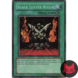 Yugioh Black Luster Ritual SYE-025 Super Rare 1st Edition MP - Image 1