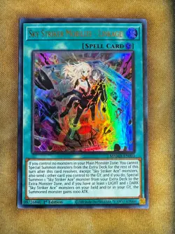 Yugioh Sky Striker Mobilize - Linkage! MAMA-EN003 Ultra Rare 1st Ed NM - Image 1