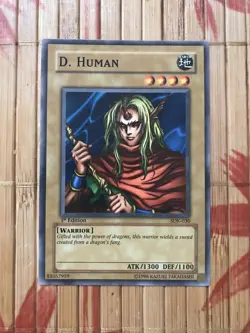 YuGiOh D. Human SDK-030 1st Edition NM Starter Deck Kaiba 2002 - Image 1