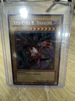 YUGIOH RED-EYES B. DRAGON PCJ-EN001 SECRET RARE - Image 1
