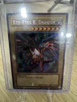 YUGIOH RED-EYES B. DRAGON PCJ-EN001 SECRET RARE - Image 2