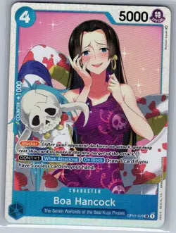 Boa Hancock OP01-078 SR English Romance Dawn - One Piece Card - NM - Image 1