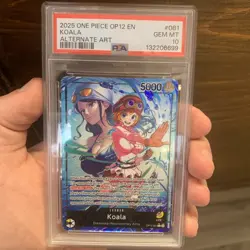 ONE PIECE OP12-081 KOALA LEGACY OF THE MASTER ALT ART LEADER - Image 1