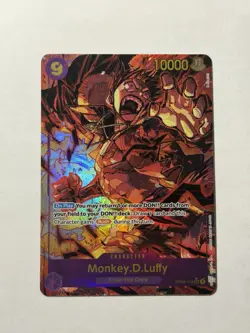 ONE PIECE Monkey D. Luffy (Alt Art) OP09-119 SEC Emperors in the New World - Image 1