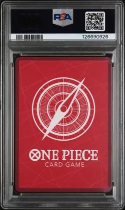 One Piece Monkey D Luffy OP11-040 Alt Art Leader PSA 10 - Image 2