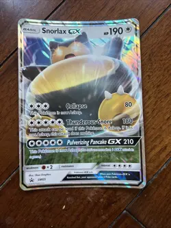 Three Jumbo Pokemon Cards! Snorlax Gx, Iron Crown Ex, And Pikachu Gx - Image 3