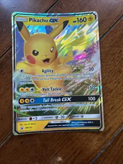 Three Jumbo Pokemon Cards! Snorlax Gx, Iron Crown Ex, And Pikachu Gx - Image 5