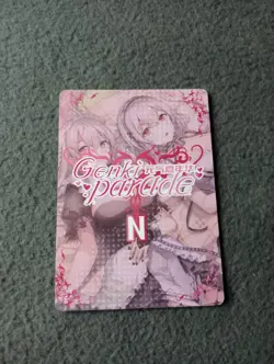 MIKU Nakano N66 Quintuplets GENKI PARADE goddess story waifu anime card - Image 2