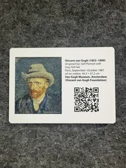 Pikachu with Grey Felt Hat SVP 085 Van Gogh Promo Card NM/M - Image 3