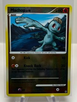 Machop 64/100 Stormfront Reverse Holo | Pokemon Card - LP - Image 1