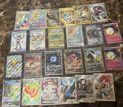 Pokemon Alt art, Rainbow, Gold, And Full Art Trainer 24 Card Lot All NM - Image 1
