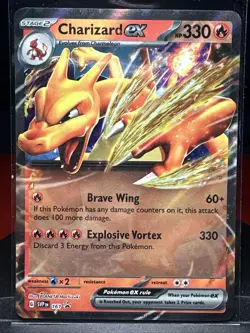 Charizard ex 161 Sv: Scarlet & Violet Promo Cards Holo - Image 1