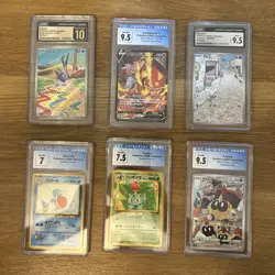 CGC Graded Card Lot Pokemon Japanese - Image 1