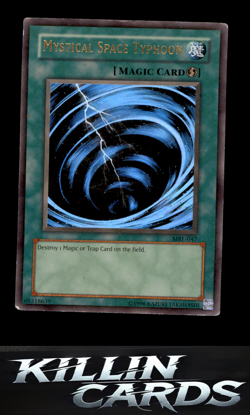 Mystical Space Typhoon MRL-047 YuGiOh Ultra Rare Magic Ruler Card LP - Image 1