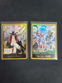 ONE PIECE Card Game The Azure Sea’s Seven OP14 english booth gold Don's - Image 1