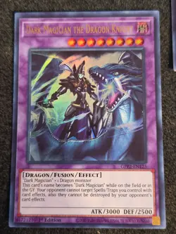 Yu-Gi-Oh Card: Dark Magician the Dragon Knight GFP2-EN125 Ultra Rare 1st Ed! NM - Image 1